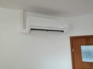 Montaż klimatyzacji Mitsubishi HR 3,5 kW w domu
