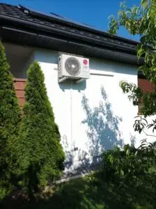 Montaż klimatyzacji LG Standard 2 3,5 kW w domu - agregat