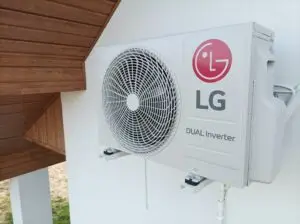 Montaż klimatyzacji LG Standard 2 3,5 kW w domu - agregat