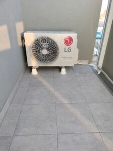 Montaż klimatyzacji LG Standard 2 3,5 kW w domu - agregat