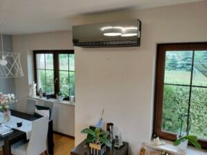 Montaż klimatyzacji LG ARTCOOL AI MIRROR SOFT AIR 3,5 kW w domu