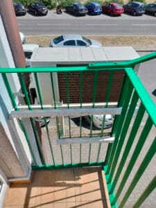 Montaż klimatyzacji LG Standard 2 3,5 kW w mieszkaniu - agregat