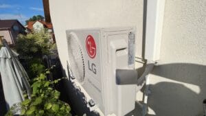 Montaż klimatyzacji LG Standard 2 3,5 kW w domu - agregat