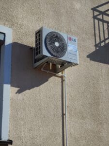 Montaż klimatyzacji LG Standard 2 3,5 kW w domu - agregat